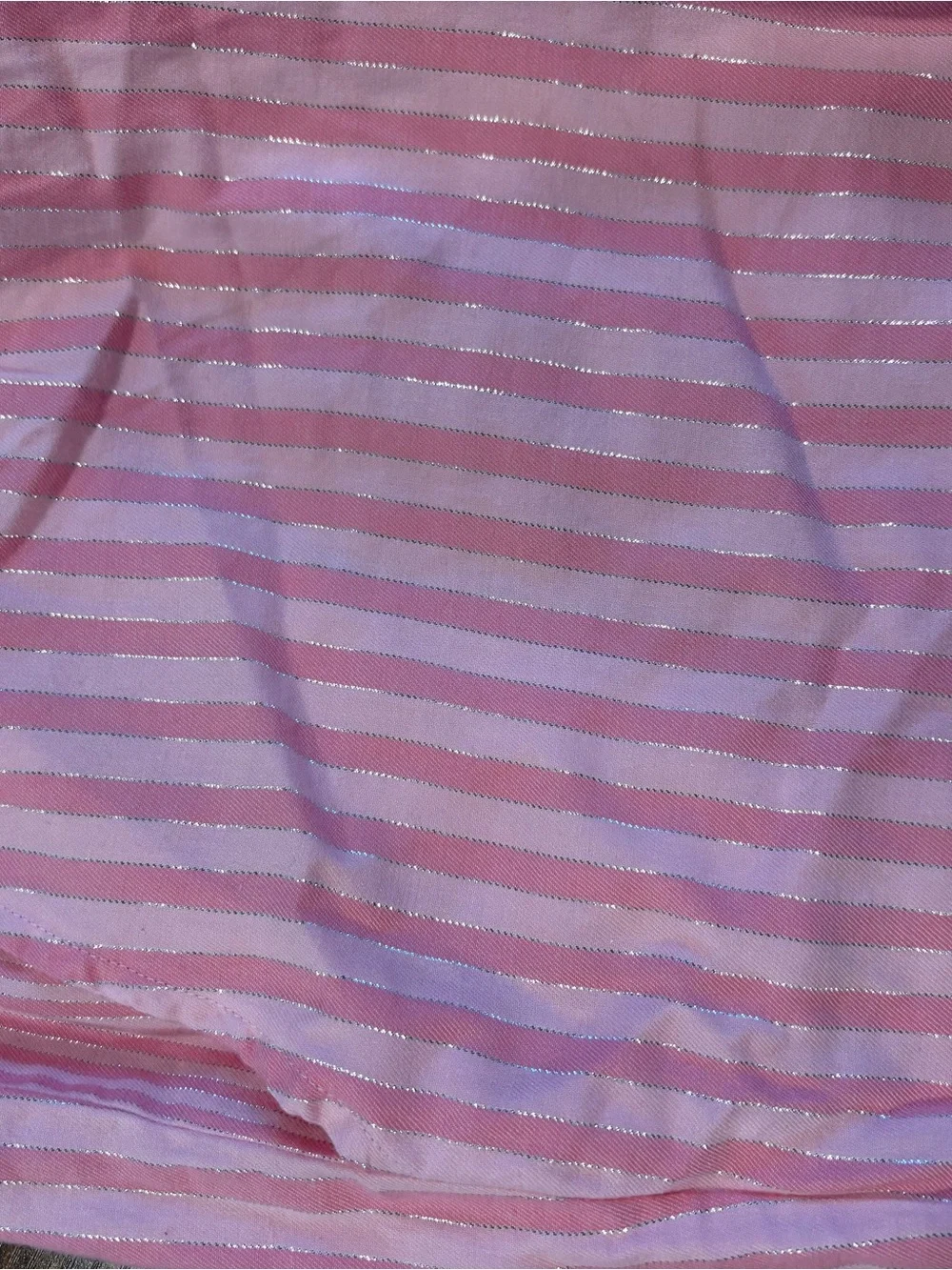 Victoria's Secret Pink and White Striped Girls' Pajama Bottoms